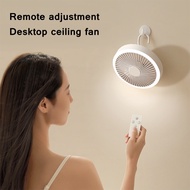 2000mAh Outdoor Camping Fan USB Rechargeable Ceiling Fans with Remote Control 360° Rotation 3-speed Wind Desk Hanging Ventilator&amp;&amp;&amp;&amp;