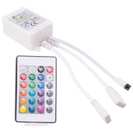 Led Strip Lights Controller,Controller RGB Led Strip Light Controller + Infrared Remote 24 Keys