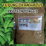 Tepung Ikan Murni 1 kg Asli Original dari ikan laut / tepung ikan pakan ternak / tepung ikan protein