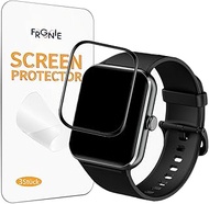 Frgnie Screen Protector for T50S Smartwatch 1.85 Inch (Pack of 3) 3D Curved Full Cover Screen Protec