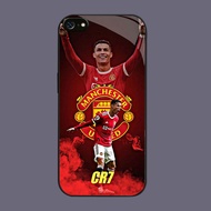 DK-87 football star Ronaldo Casing KACA soft frame black iphone SE 6 X XS 6S XR 8 7 Max Plus 2020 20