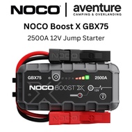 (READY STOCK) NOCO BOOST GBX75 2500A 12V UltraSafe Lithium Jump Starter. Portable Powerbank USBC PD 