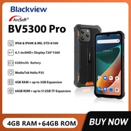 Blackview BV5300 Pro IP68 Waterproof Rugged Smartphones Android 12 Phones 4GB+64GB Mobile Phone 13MP