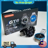 LAXASFIT GT6 Smart Watch 1.52" HD Screen Heart Rate Monitor Bluetooth Call Multi Sport Function Smar
