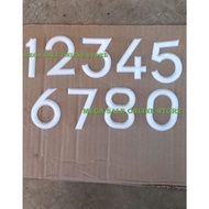 CAR PLATE NUMBER (SPL60-W) 1 0