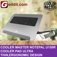 COOLER MASTER NOTEPAL U150R LAPTOP COOLING PAD ( R9-U150R-16FK-R1)