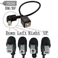 EC Usb B Male To B Female Converter Data Cable Usb2 0 Print Port Extension Line