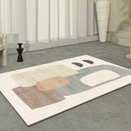 LINSY HOME ขนาด พรมปูพื้นห้อง พรมห้องรับแขก พรมกำมะหยี่ 3D พรมปูพื้นห้องนั่งเล่น พรม3มิติ พรมปูห้อ