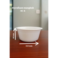 Styrofoam bowl M-4 contains 100 pcs