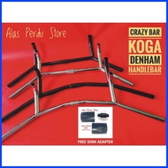◆ ↂ ♗ Custom Crazy Bar/Koga Satori Denham Handlebar/Handlebar Gravel Bike/Handlebar Commuter Bike