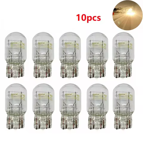 10x Signal Lamp 7440 WY21W W21W 7441 Bulbs 12V warm white T20 Halogen 7443 W21/5W halogen lamp Backu