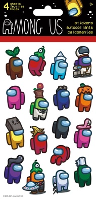 Trends International Among Us - Standard 4 Sheet Stickers