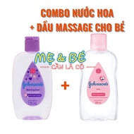 Johnson Baby Perfume Combo, Massage Oil