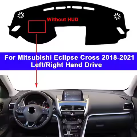 Car Inner Dashboard Cover Protector For Mitsubishi Eclipse Cross 2018 2019 2020 2021 Dash Mat Carpet