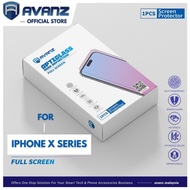 AVANZ IPHONE X PREMIUM HD Clear Matte HD Privacy Matte Privacy Screen Protector For IP X Series