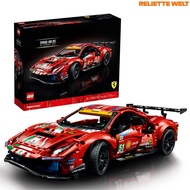RELIETTE Scuderia Ferrari 488 GTE AF Corse 51 BIG Block 1:8 Luxury Super Rare Racing Model Bricks