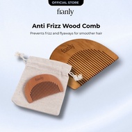 Franly Natural Wooden Hair Comb | Anti-Static Hairbrush | Smooth Detangle | Scalp Massage Comb
