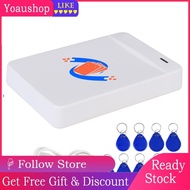 Yoaushop Card Writer Reader 125KHZ 13.56MHZ Non‑contact NFC Encrypted Decoding Smart