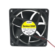 Sanyo 12038 12CM 24V 0.32A 9WF1224H1D03 Fenaco Cooling Fan