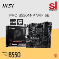 MSI PRO B550M-P WIFI6E AM4 M-ATX Motherboard