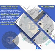 WEB APPLICATION CHATTING ONLINE ORDER REALTIME PHP 7 & MYSQLI AJAX JQUERY SUITABLE FOR INTERNAL