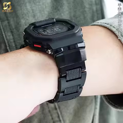 GBD-200 Modified Lightweight Plastic-Steel WatchBand For Casio G-SHOCK GBD-200 Series Men's Outdoor 