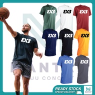 basketball 3x3 jersey / unisex Training Suit Quick-Drying Vest T-Shirt Warm-Up Sports Shooting Pair 