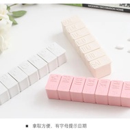 Medicine Dispensing Box Medicine Dispensing Box Dispensing Box 7 Days Portable Small Pill Box Multi-