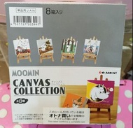 Re-ment moomin canvas collection 姆明 油畫糸列 全8種 現貨