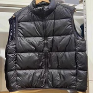 UNIQLO Mumu 2024ครอบครัวฤดูใบไม้ร่วงและฤดูหนาวผู้ชาย/ผู้หญิงเสื้อกั๊กลงเบาอบอุ่นเสื้อกั๊กควิลท์ซิปด้