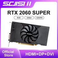 SEJISHI SJS GeForce RTX 2060 Super Vdieo Card NVIDIA 2060S GDDR6 8G 256bit Graphics Card Gaming GPU 