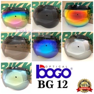 BOGO BG12 VISOR BIKKO COLOUR CRYSTAL IRIDIUM BG-12 FOR MS88 MHR SGV MS88 SG88 NS88 APOLLO SGV