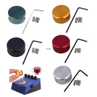 ✿ Guitar Effect Pedal Footswitch Toppers Pedal Protective Cap Footswitch Toppers