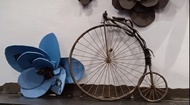 二手 英國大小輪自行車 鐵藝裝飾品