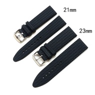 6/30✈Watch accessories waterproof silicone wrist strap suitable for Chopard racing series rubber wat