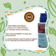 Povidone-Iodine (BETADINE®) Skin Cleanser 60mL Set of 2
