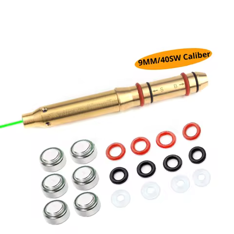 .22lr Boresighter .22LR Lazer Collimator Cal 9mm 177 17 308 Rifle 45ACP Laser Bore Sight Laser Bores