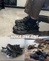 Hoka One One Hopara Sandals 戶外 溯溪鞋 山地登山涼鞋 black 黑色