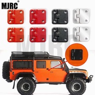 4Pcs ประตูเหล็กบานพับสำหรับ1:10 Rc Track รถบรรทุก Trax Trx-4 Trx4 Trx6 Defender Lily หน้า