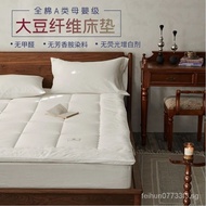 ASoybean Fiber Mattress Cushion Household Single Double Foldable Hotel Bedding Winter Floor Four Seasons Universal