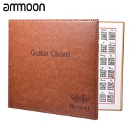 [ammoon]6 String Acoustic / Classical / กีต้าร์ไฟฟ้า Chord Book Paperback Chart