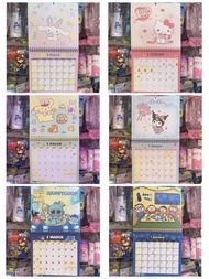 🇭🇰原裝行貨🇭🇰 Sanrio Kitty Kuromi 玉桂狗 水怪 大口仔 布甸狗  2027 年 掛曆 月曆