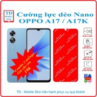 Toughened flexible phone screen protector for OPPO A17 / A17K