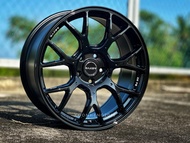 New Car Sport Rim Flow Forming RAXER WHEELS ZR72 18x8.5J 5x113 ET42 - GLOSSY BLACK