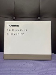 全新未用過 香港行貨 七年保養  Tamron 28-75 28-75mm F2.8 G2 VXD Sony E FE Mount