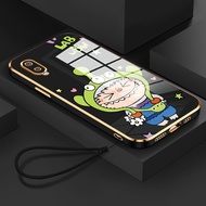 Casing HP For Samsung Galaxy A02 M02 A02s M02s F02s Case Casing Happy Little Monster Pattern Casing 