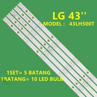 NEW 43LH500T 43 INCH LED TV BACKLIGHT ( LAMPU TV ) 43LH500 43" LG LED BACKLIGHT