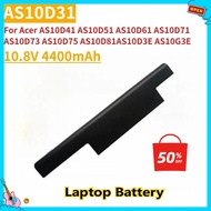 New Replacement Laptop Battery AS10D31 10.8V 4400mAh for Acer AS10D41 AS10D51 AS10D61 AS10D71 AS10D7