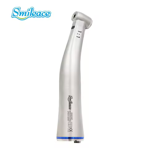 Dental Handpiece 1:1 Blue Rings Low Speed Led Push Button High Speed Drills X25 Z25L X20L Odotologia