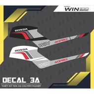 WIN 100 ACERBIS DECAL 3A DESIGN
